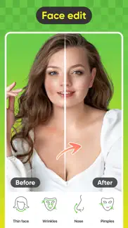 retouch me: body & face editor iphone images 2