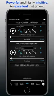 audio function generator pro iPhone Captures Décran 4