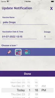 vaccine notification reminders iphone images 3