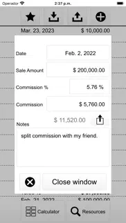 commissions calculator iphone images 2