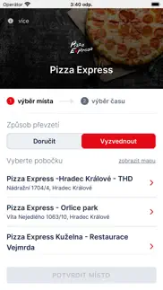 pizza express iPhone Captures Décran 1