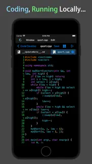 code develop ide iPhone Captures Décran 2