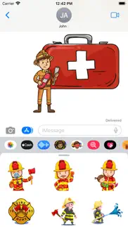 hero firefighter stickers iphone images 2