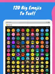 big emojis - funny stickers ipad images 1