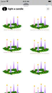light a candle stickers iphone images 3