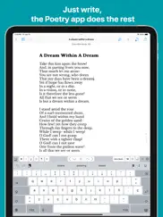 poetry writing ipad images 1