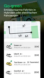 uber - fahrt bestellen iphone bildschirmfoto 4