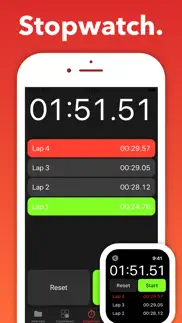 seconds pro interval timer iphone resimleri 4