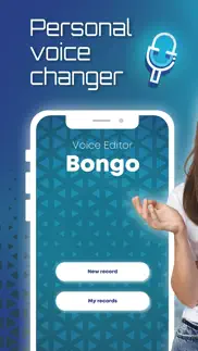 voice editor bongo iPhone Captures Décran 4