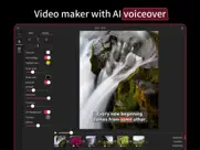ai voice generator video maker iPad Captures Décran 2