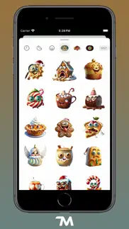 christmas sweets stickers iphone images 2