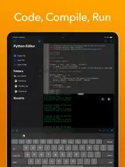 python editor app iPad Captures Décran 1