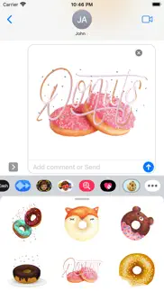 donuts deluxe stickers iphone images 2