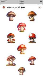 mushroom stickers iphone images 3