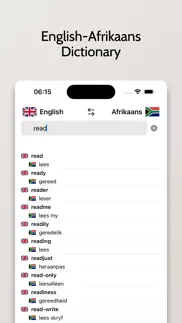 afrikaans-english dictionary iphone images 1