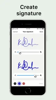 esign app - sign pdf documents iphone bildschirmfoto 3