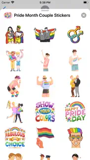 pride month couple stickers iphone images 2