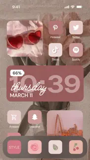 aesthetic: app icons & widgets iphone images 1