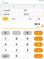 calculator sheet ipad images 2