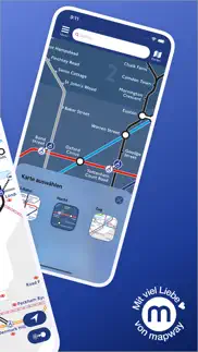 tube map - london underground iphone bildschirmfoto 2