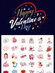 valentine stickers iPad Captures Décran 1