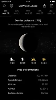 my moon phase pro - alerts iPhone Captures Décran 1