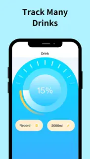 water reminder-tracker iPhone Captures Décran 4