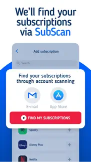subscrab subscriptions manager iphone images 4