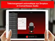 voice recorder : record audio iPad Captures Décran 4