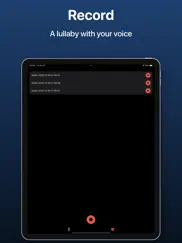 baby night record voice loop ipad capturas de pantalla 2