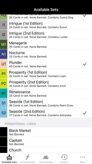 dominion card randomiser iPhone Captures Décran 2