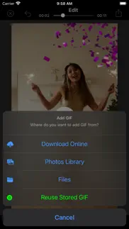 add gif to video and photo iphone images 4