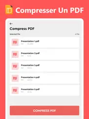 convertisseur pdf. scanner app iPad Captures Décran 2