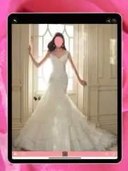 lovely wedding dress montage ipad images 1