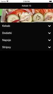 kebab 13 iPhone Captures Décran 1