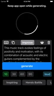 ai music generator song makers iPhone Captures Décran 2