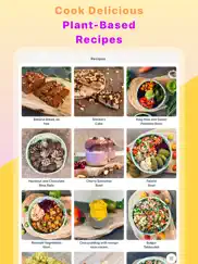 healthy vegan food recipes app iPad Captures Décran 2
