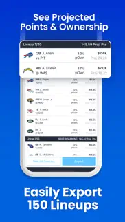 rotogrinders daily fantasy iphone images 3