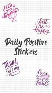 daily positive stickers iphone images 1