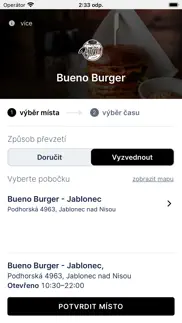 bueno burger iPhone Captures Décran 1