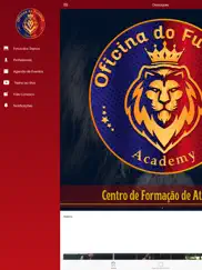 oficina do futebol academy iPad Captures Décran 2