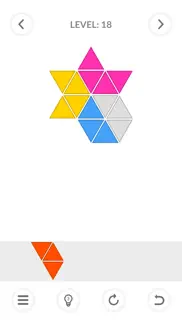 tangram triangle iPhone Captures Décran 3