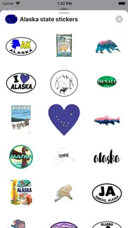 alaska emojis - usa stickers iphone images 1
