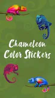 chameleon color stickers iphone images 1