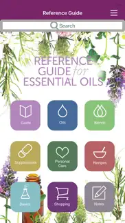 ref guide for essential oils iphone capturas de pantalla 1