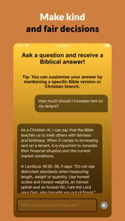 question bible ai, spiritual iPhone Captures Décran 4