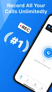 call recorder record phone app iPhone Captures Décran 1
