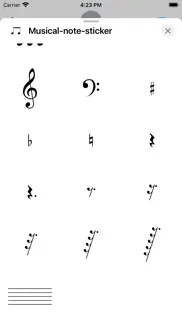 musical note sticker iphone images 2