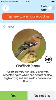 chirpomatic - birdsong europe iphone bildschirmfoto 4