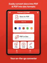 convert to pdf, word, ppt, doc ipad images 1